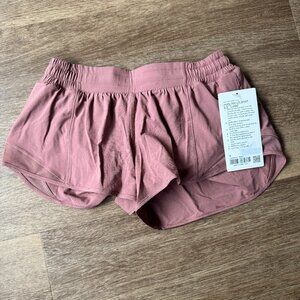 Hotty Hot Low Rise Short 2.5" Lined in Red Clay Size 6